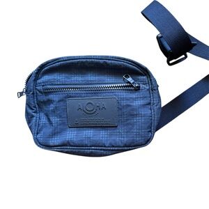 ALOHA Collection Navy Palaka Hip Bag